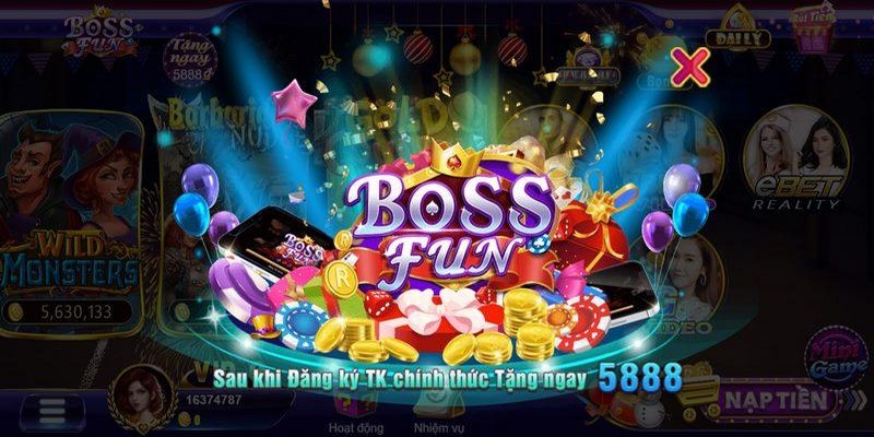 Bossfun liên tục cập nhật những chương trình khuyến mãi hấp dẫn